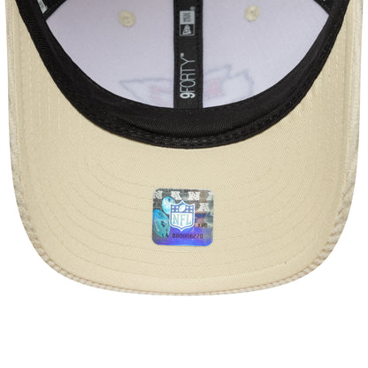 New Era 9FORTY M-Crown Cap Kansas City Chiefs NFL Cord beige