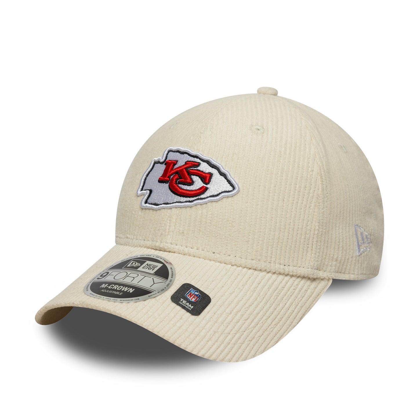 New Era 9FORTY M-Crown Cap Kansas City Chiefs NFL Cord beige