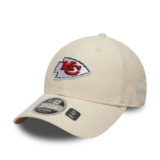 New Era 9FORTY M-Crown Cap Kansas City Chiefs NFL Cord beige