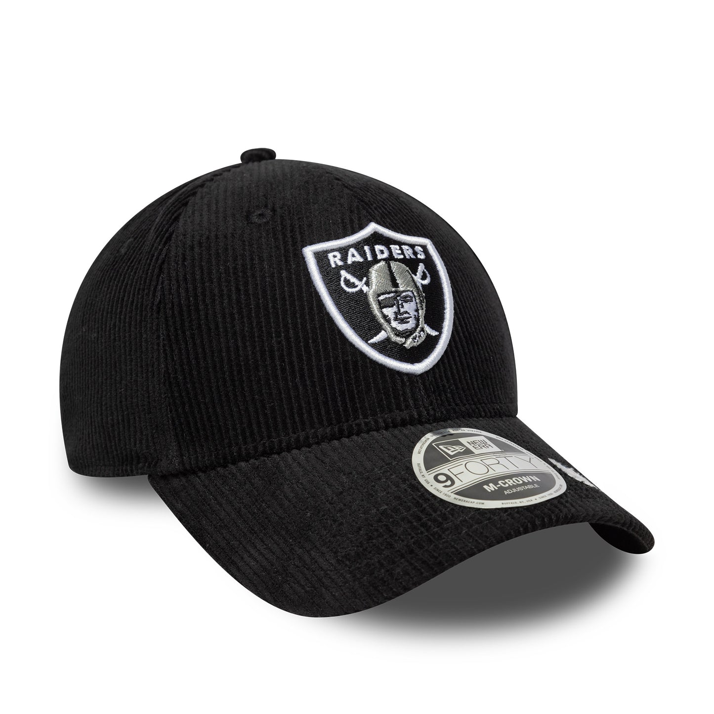 New Era 9FORTY M-Crown Cap Las Vegas Raiders NFL Cord black