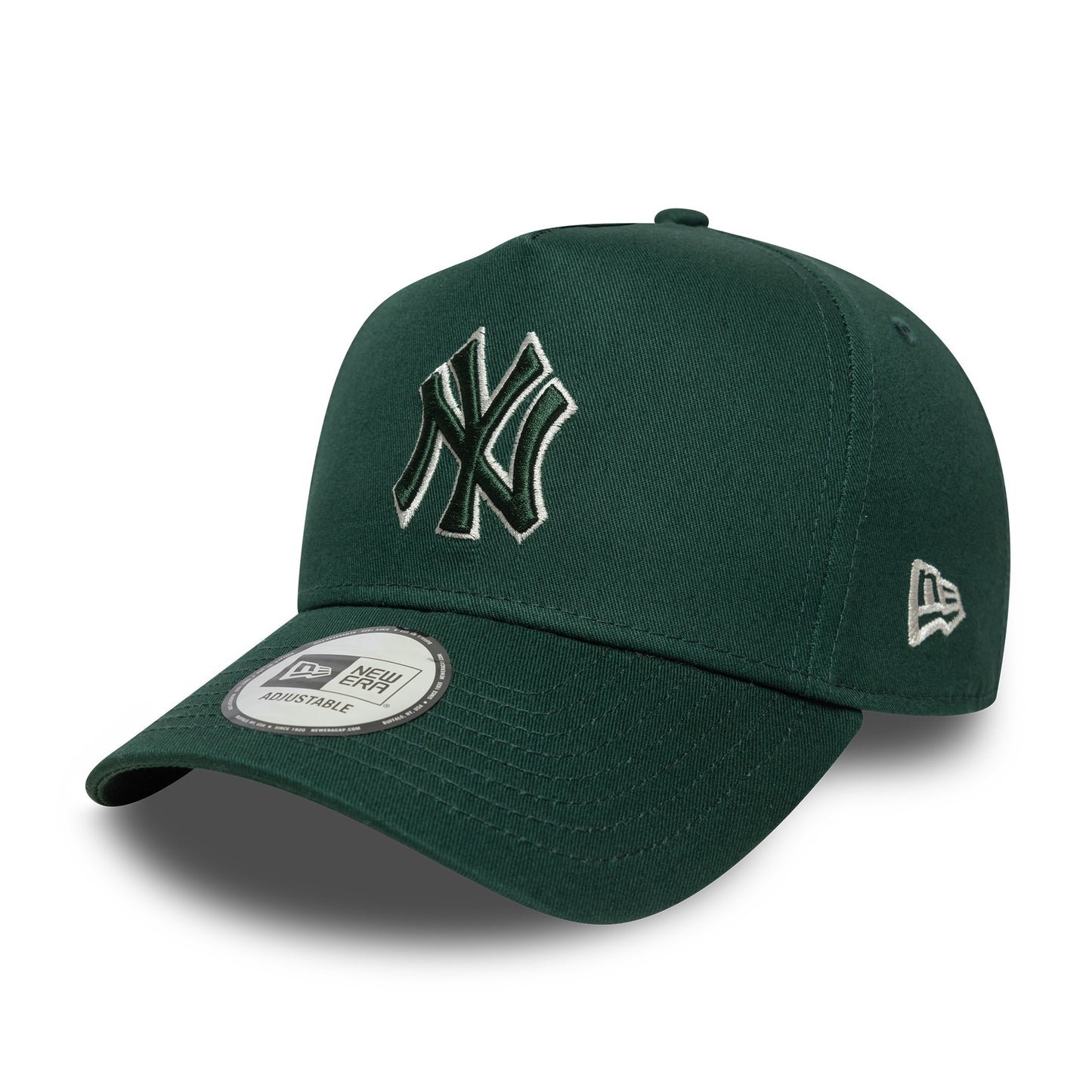 New Era 9FORTY E-Frame Cap New York Yankees MLB Team Outline dark green
