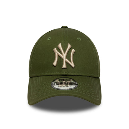 New Era 9FORTY Cap New York Yankees MLB League Essential olive