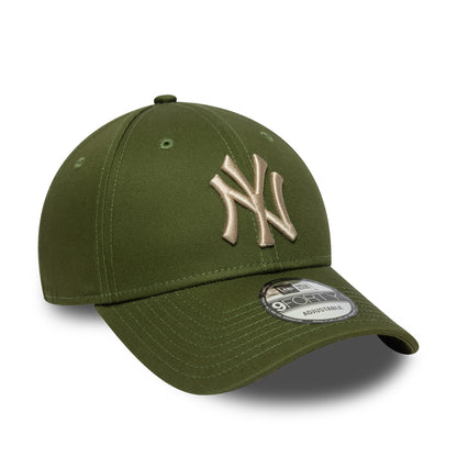 New Era 9FORTY Cap New York Yankees MLB League Essential olive