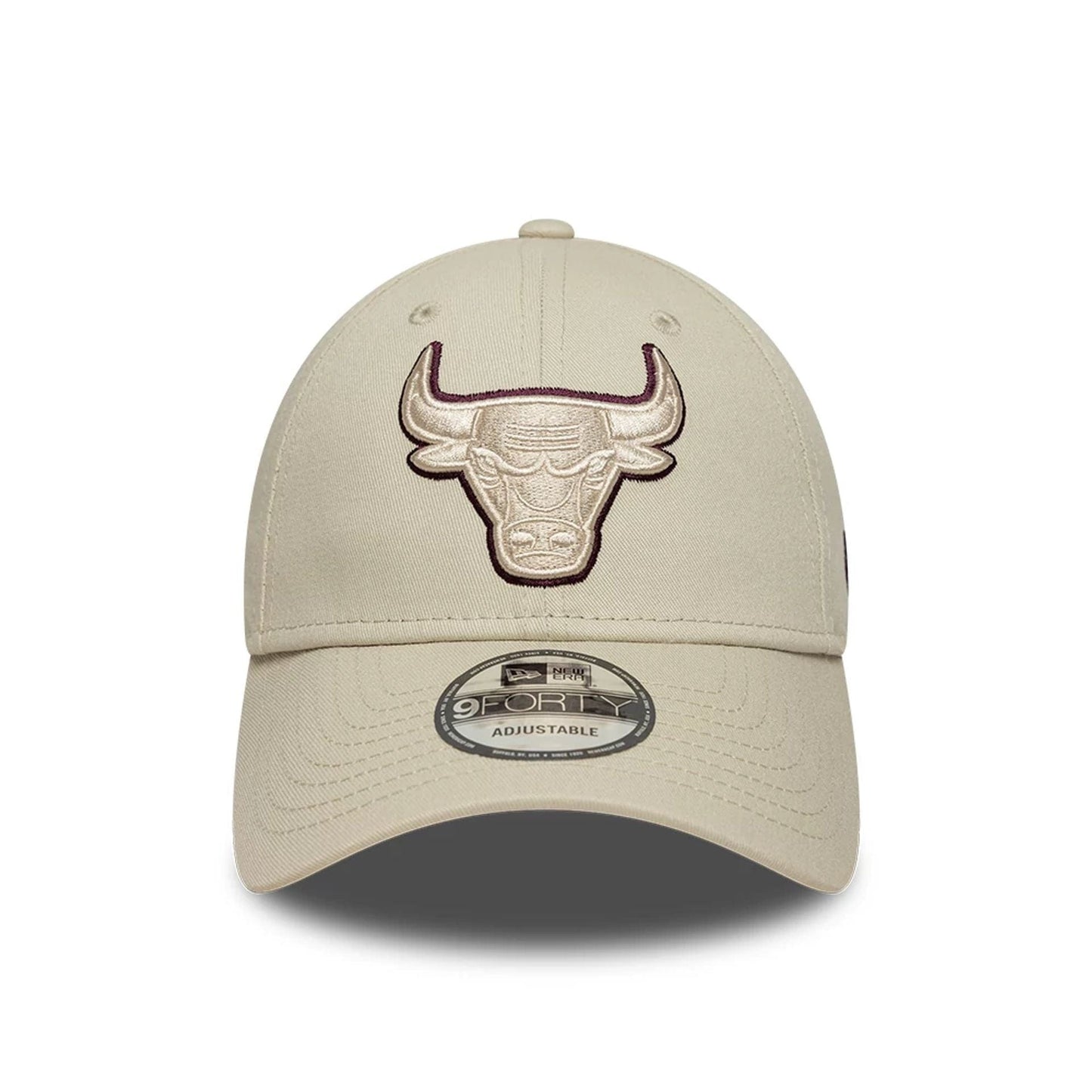 New Era 9FORTY Cap Chicago Bulls NBA Outline beige