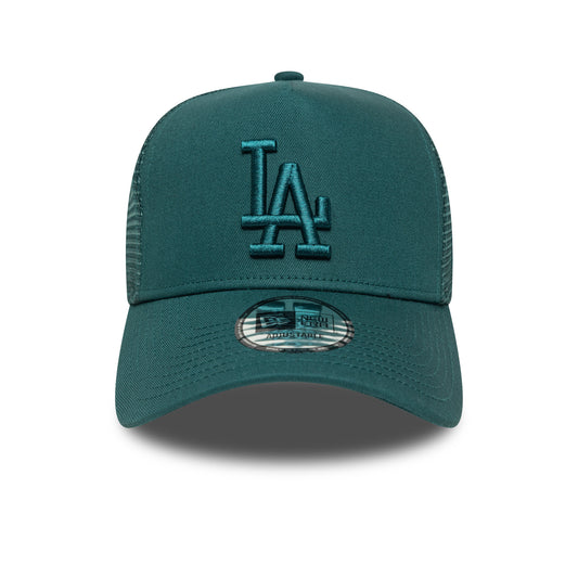 New Era 9FORTY A-Frame Cap Los Angeles Dodgers MLB League Essential dark green