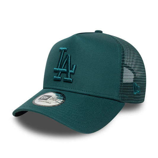 New Era 9FORTY A-Frame Cap Los Angeles Dodgers MLB League Essential dark green
