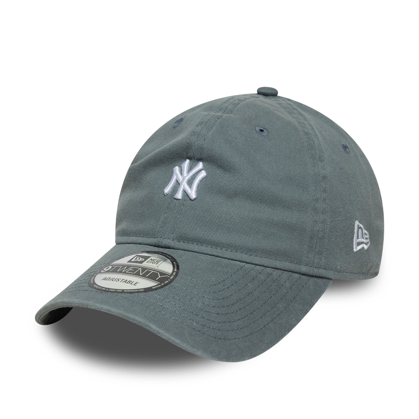 New Era 9TWENTY Cap New York Yankees MLB Washed Mini Logo grey