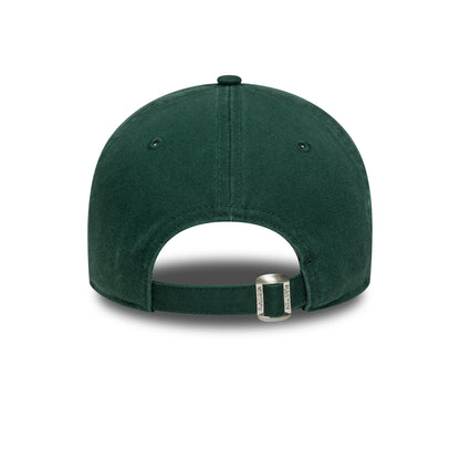 New Era 9TWENTY Cap Oakland Athletics MLB Washed Mini Logo dark green