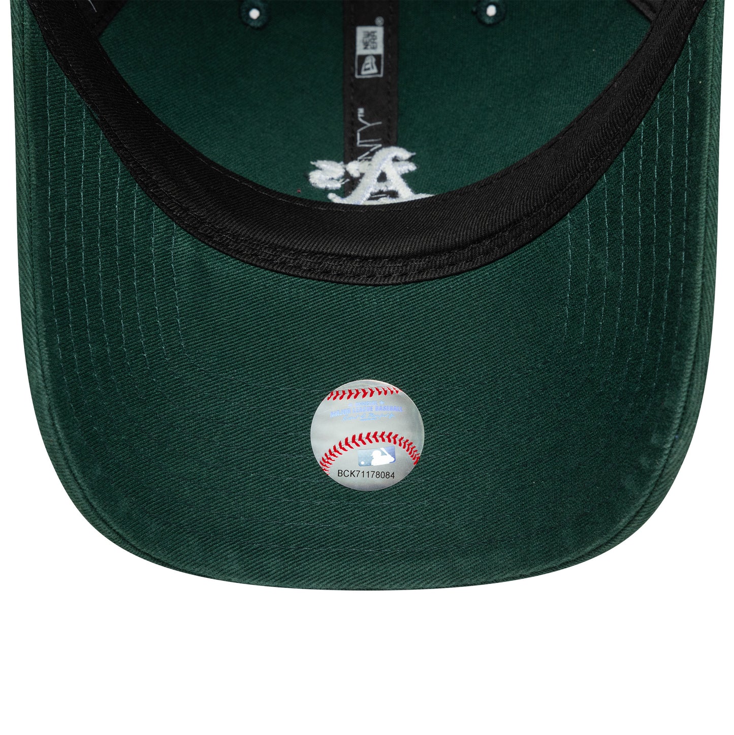 New Era 9TWENTY Cap Oakland Athletics MLB Washed Mini Logo dark green
