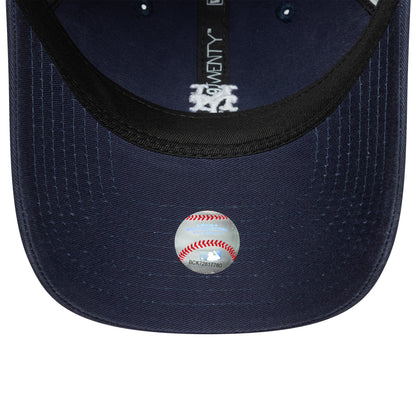 New Era 9TWENTY Cap New York Mets MLB Washed Mini Logo navy