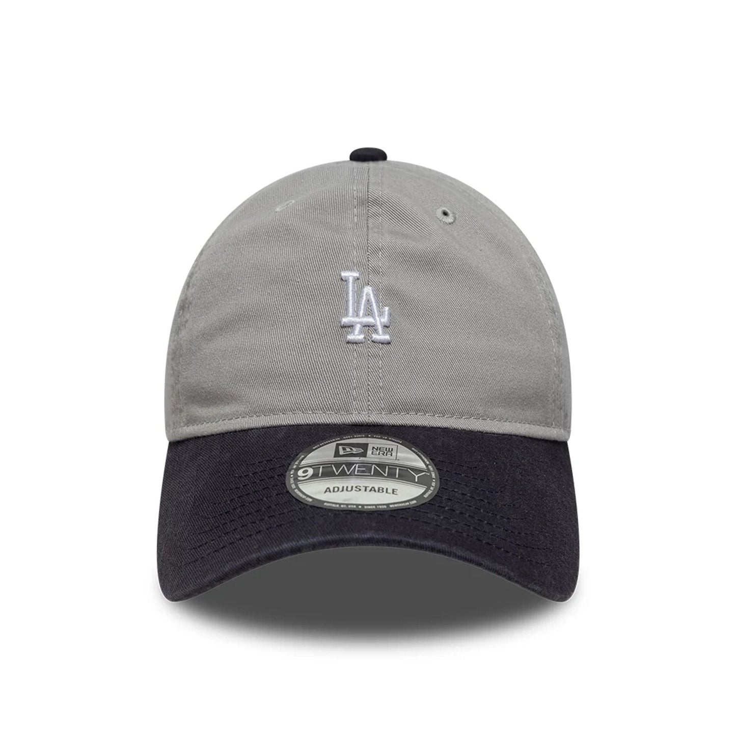 New Era 9TWENTY Cap MLB Los Angeles Dodgers Contrast grey/navy