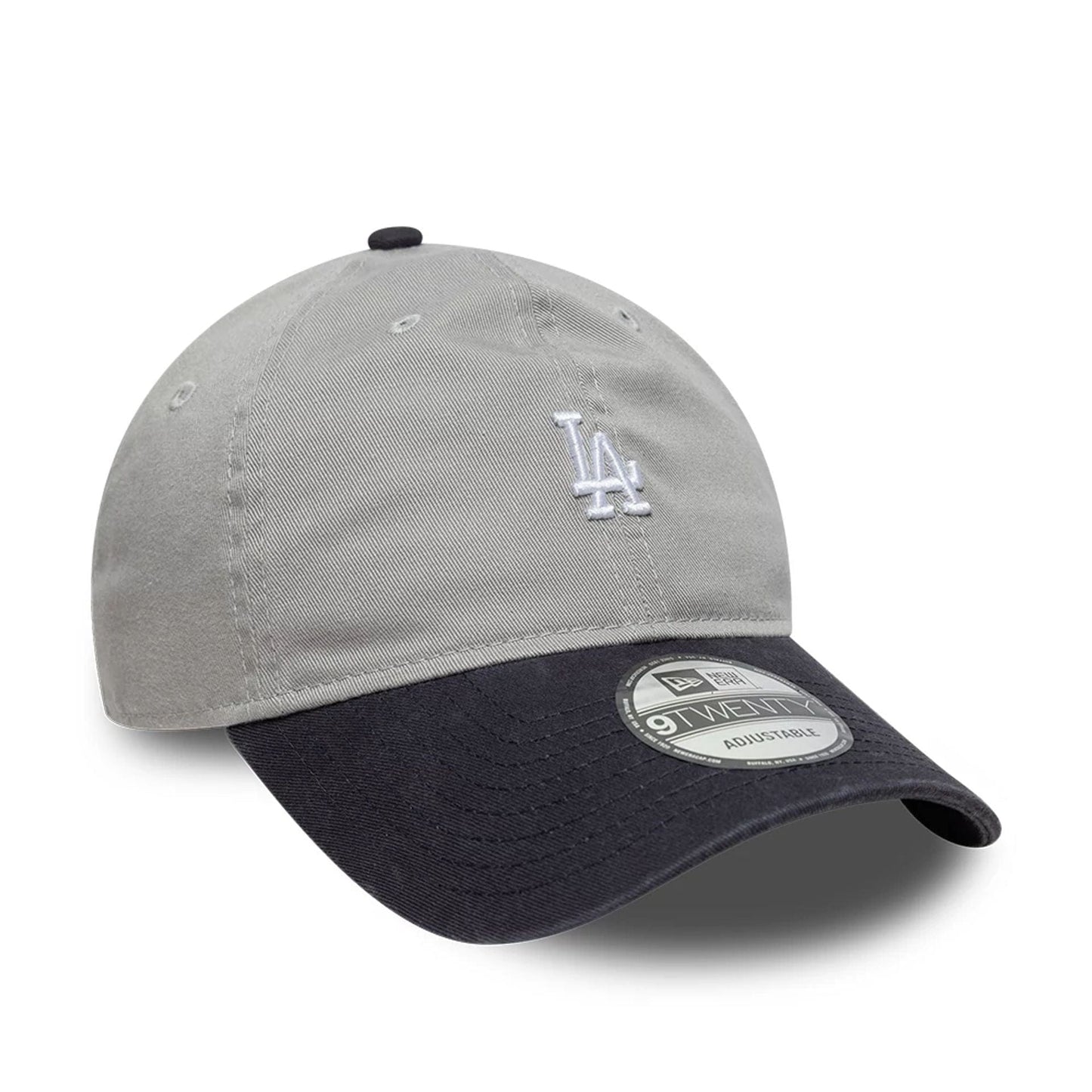 New Era 9TWENTY Cap MLB Los Angeles Dodgers Contrast grey/navy