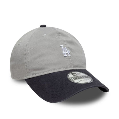 New Era 9TWENTY Cap MLB Los Angeles Dodgers Contrast grey/navy