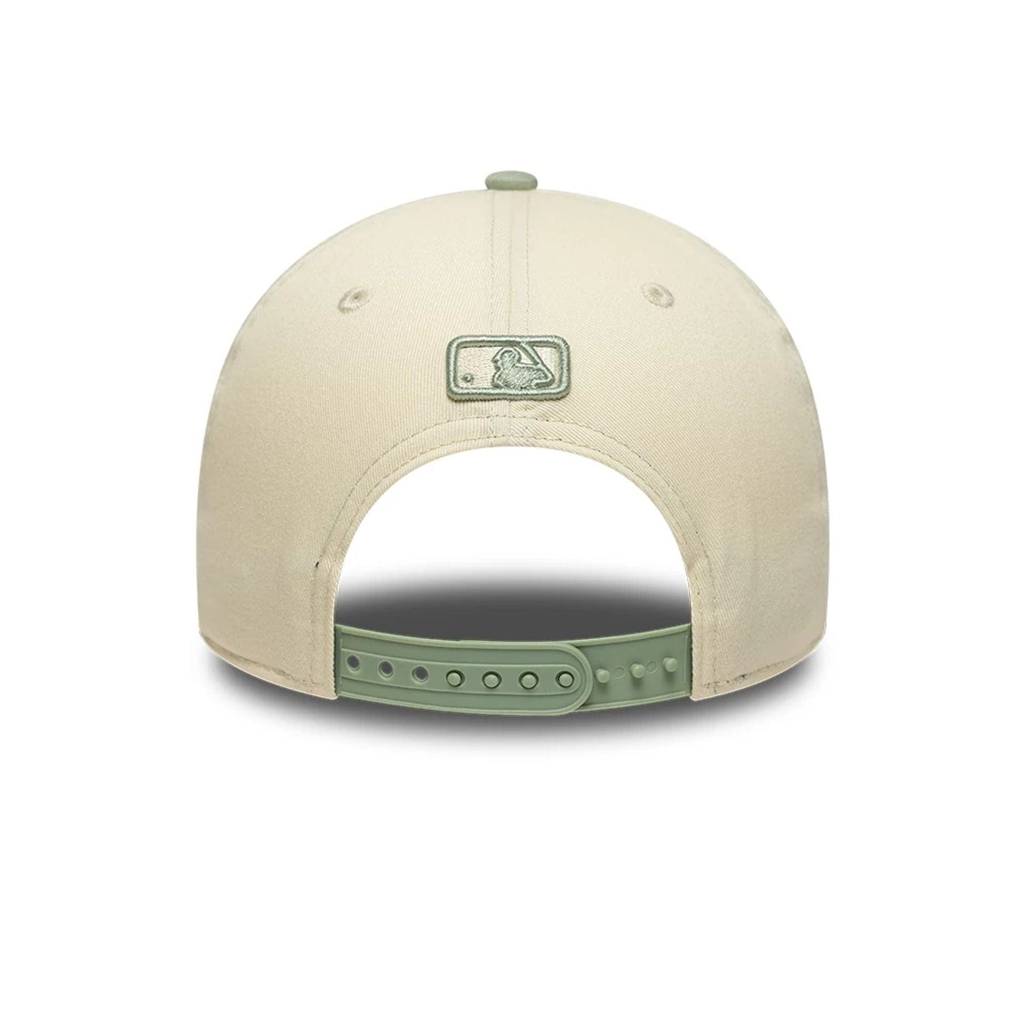 New Era 9FORTY Cap MLB Los Angeles Dodgers Side Script light beige/pastel green