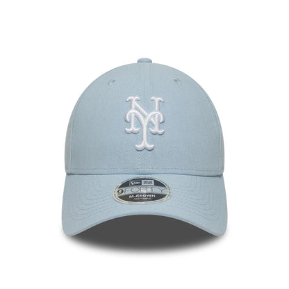 New Era 9FORTY Cap MLB New York Mets Linen pastel blue