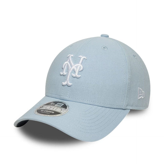 New Era 9FORTY Cap MLB New York Mets Linen pastel blue