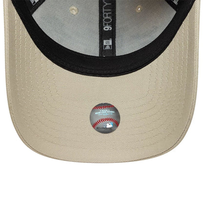 New Era 9FORTY Cap MLB Los Angeles Dodgers Icon light beige