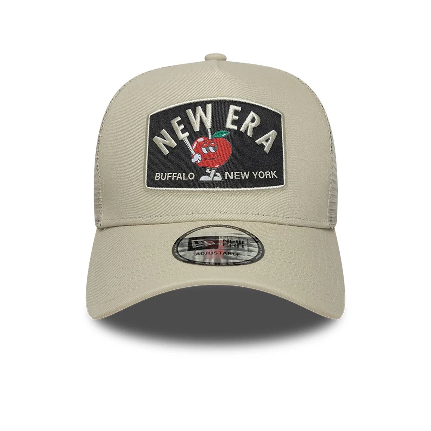 New Era 9FORTY Trucker Cap Summer Patch light beige