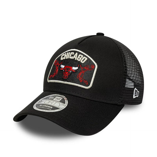 New Era 9FORTY Trucker Cap NBA Chicago Bulls black