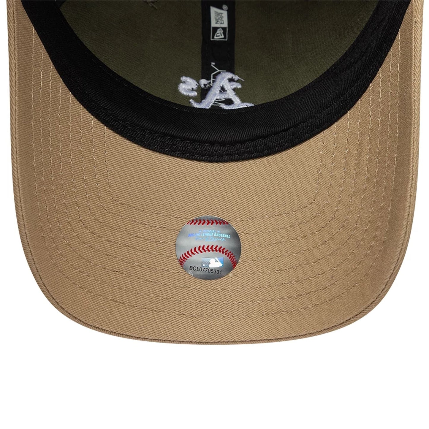 New Era 9TWENTY Cap MLB Athletics Contrast green/beige