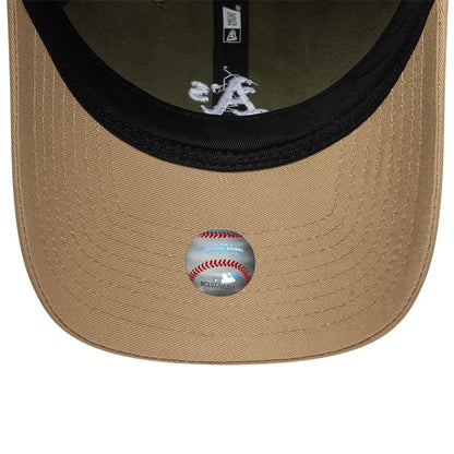 New Era 9TWENTY Cap MLB Athletics Contrast green/beige