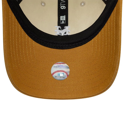New Era 9TWENTY Cap MLB New York Mets Contrast beige/brown