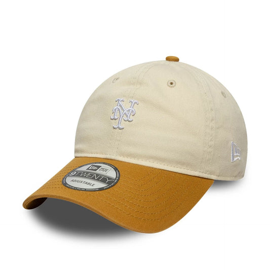 New Era 9TWENTY Cap MLB New York Mets Contrast beige/brown