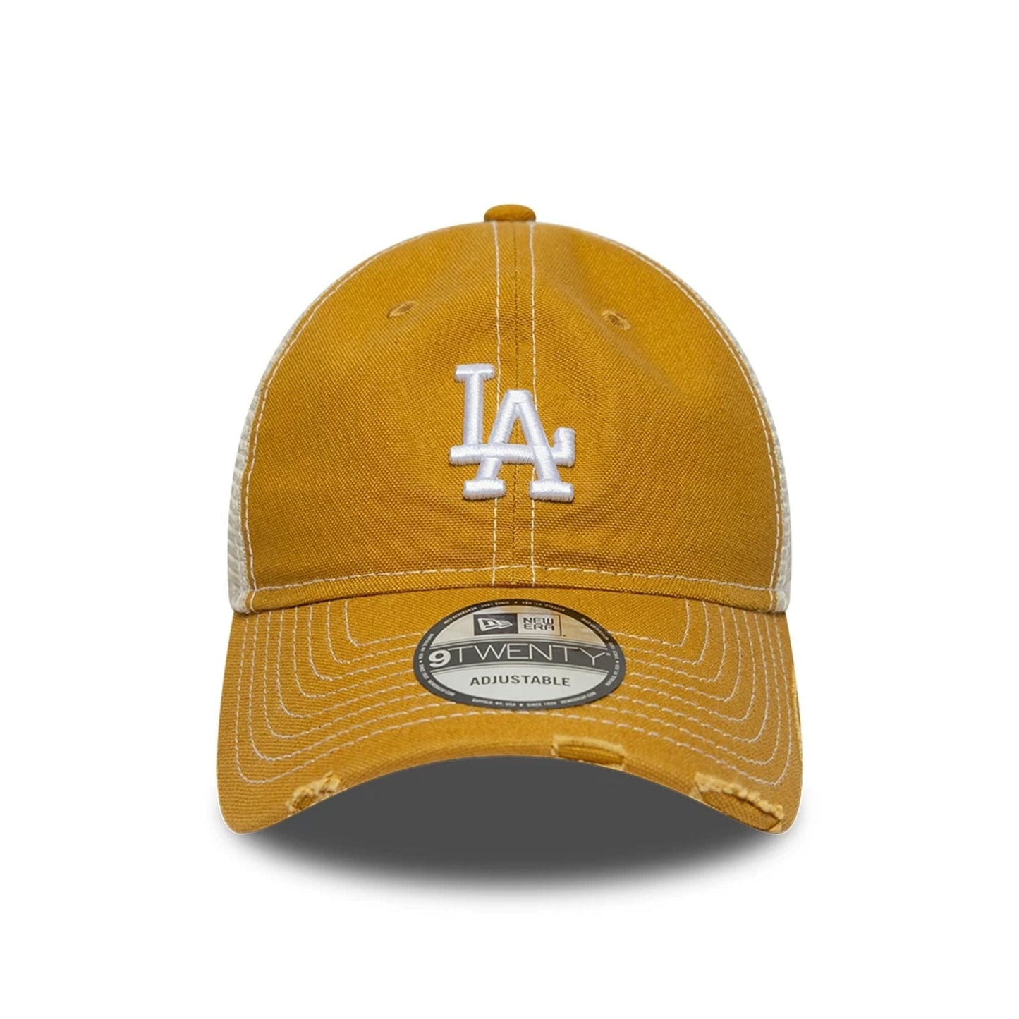 New Era 9TWENTY Trucker Cap MLB Los Angeles Dodgers Canv beige