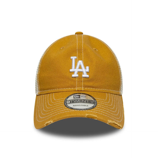 New Era 9TWENTY Trucker Cap MLB Los Angeles Dodgers Canv beige