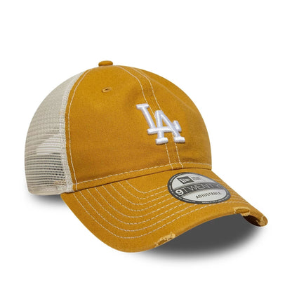 New Era 9TWENTY Trucker Cap MLB Los Angeles Dodgers Canv beige