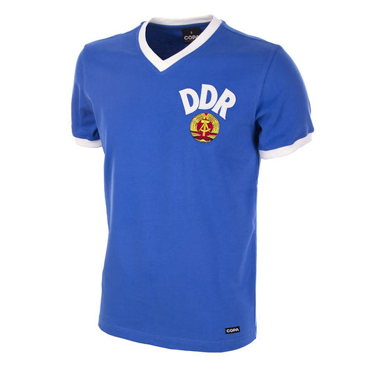 COPA Herren Retro Trikot DDR Weltmeisterschaft 1974 blau