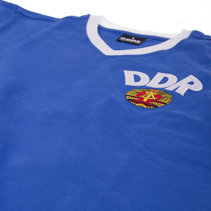 COPA Herren Retro Trikot DDR Weltmeisterschaft 1974 blau
