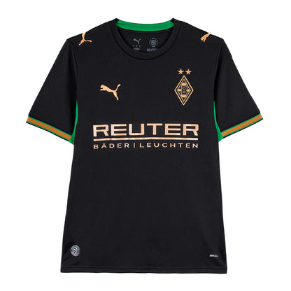 PUMA Borussia Mönchengladbach Auswärtstrikot 2026/27 black/green