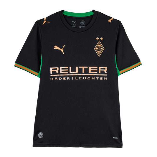 PUMA Borussia Mönchengladbach Auswärtstrikot 2026/27 black/green