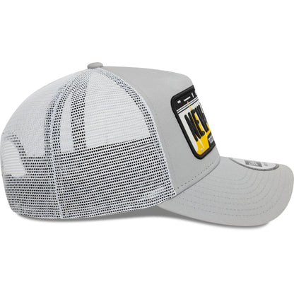 New Era 9FORTY A-Frame Trucker Cap New York Patch grey