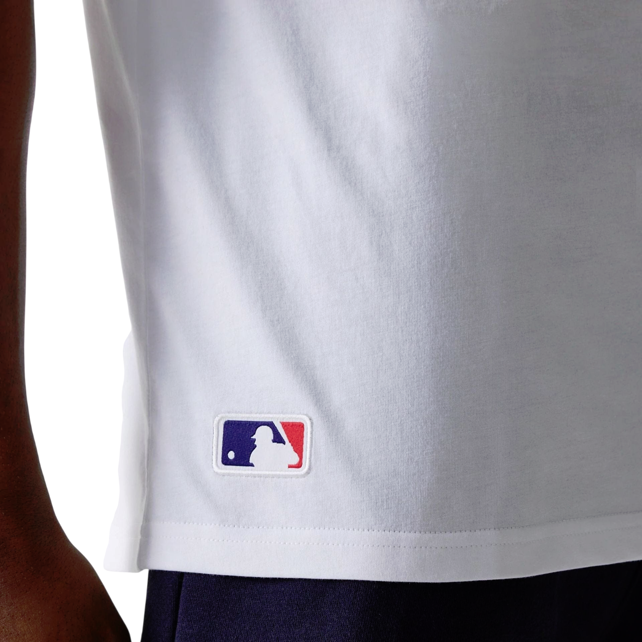New Era Herren T-Shirt MLB League Essential Oversized New York Yankees white