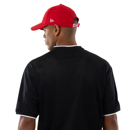 New Era Herren T-Shirt Mesh Oversized NFL Kansas City Chiefs black