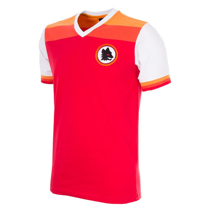COPA Herren Retro Trikot AS Roma 1978/79 rot
