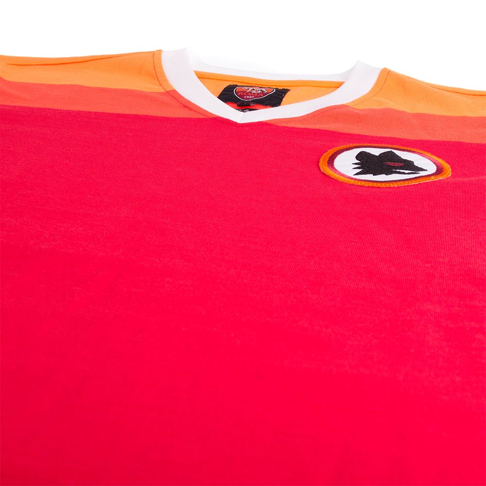 COPA Herren Retro Trikot AS Roma 1978/79 rot