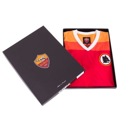 COPA Herren Retro Trikot AS Roma 1978/79 rot