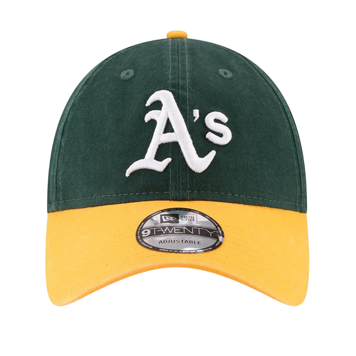New Era 9TWENTY Cap MLB Oakland Athletics Core Classic 2 green/yellow