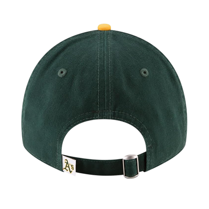 New Era 9TWENTY Cap MLB Oakland Athletics Core Classic 2 green/yellow