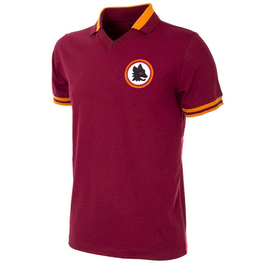 COPA Herren Retro Trikot AS Roma 1978/79 rot