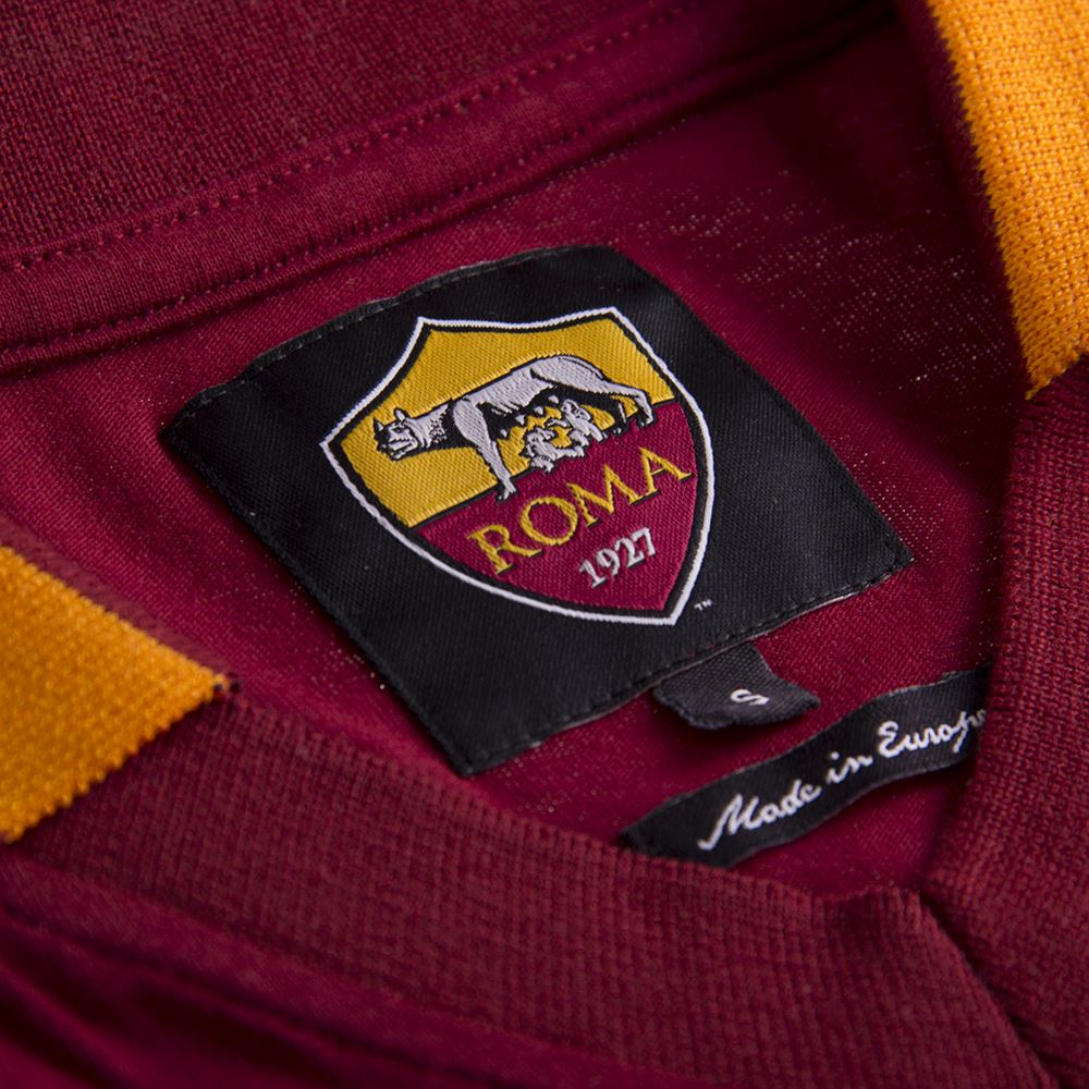 COPA Herren Retro Trikot AS Roma 1978/79 rot
