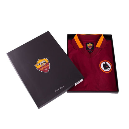 COPA Herren Retro Trikot AS Roma 1978/79 rot
