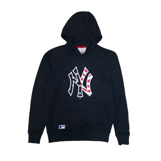 New Era Herren Hoodie MLB New York Yankees Team Apparel Fit Print navy