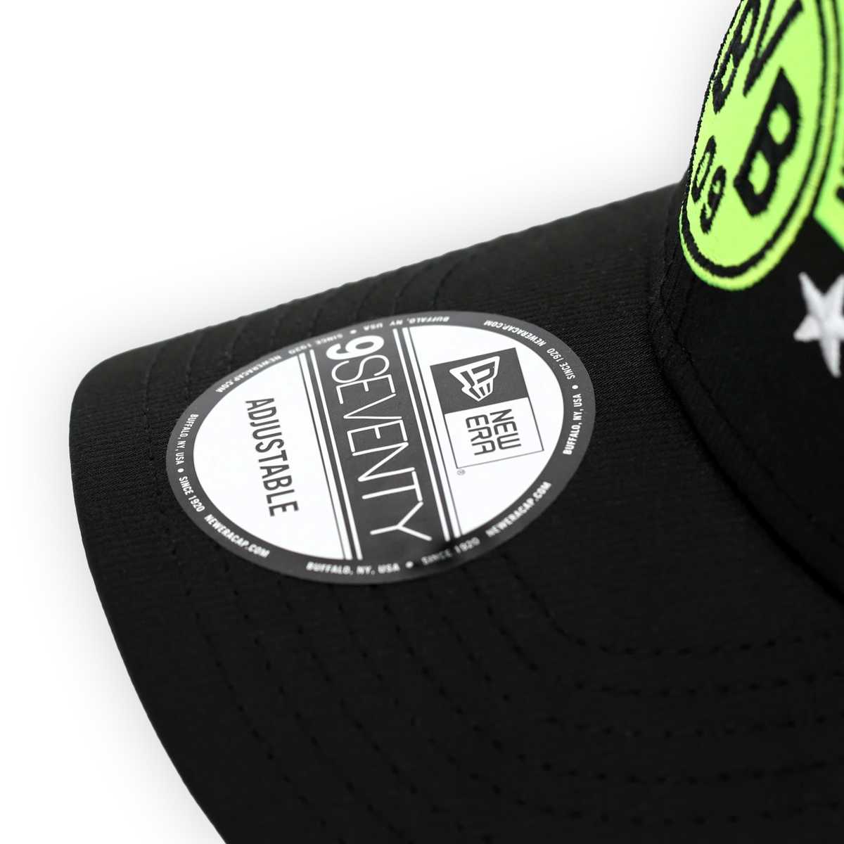 BVB Borussia Dortmund New Era Cap 9SEVENTY Retro schwarz