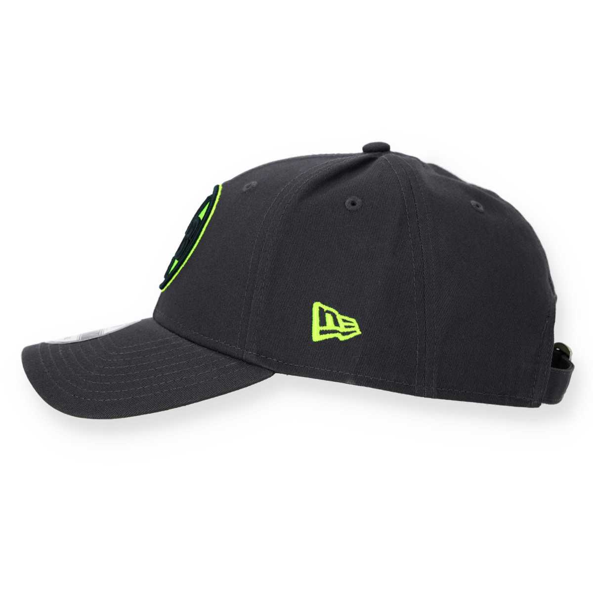 BVB Borussia Dortmund New Era Cap 9FORTY Logo anthrazit neon