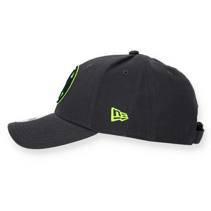 BVB Borussia Dortmund New Era Cap 9FORTY Logo anthrazit neon