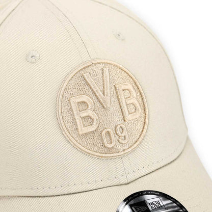 BVB Borussia Dortmund New Era Cap 9FORTY Classic beige